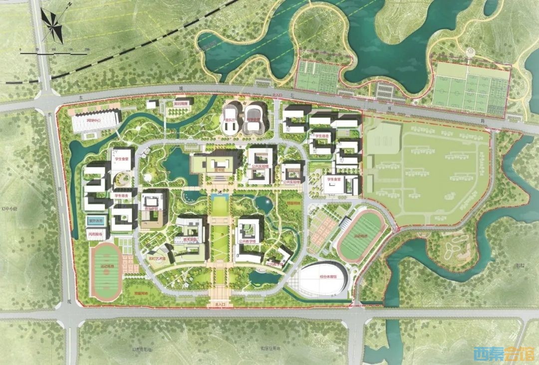 四川轻化工大学东部新城校区最新照片