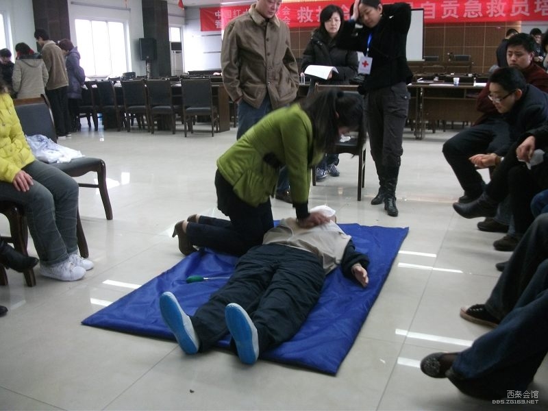 西秦义工参加香港红十字会急救员培训记(集体