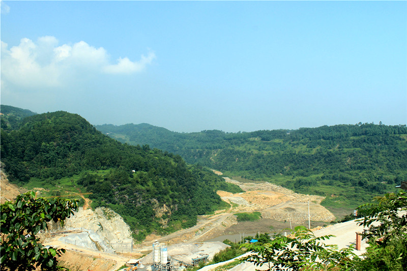 今日小井沟水库工地掠影!