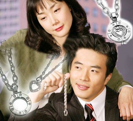 《<em>天国的阶梯</em>》中<em>男女主角</em>情侣项链--独家定购