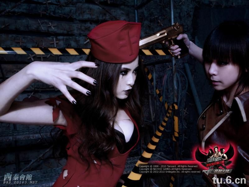 一组游戏图片<em>穿越</em>火线,<em>妖艳</em>的模特-西秦会馆 -