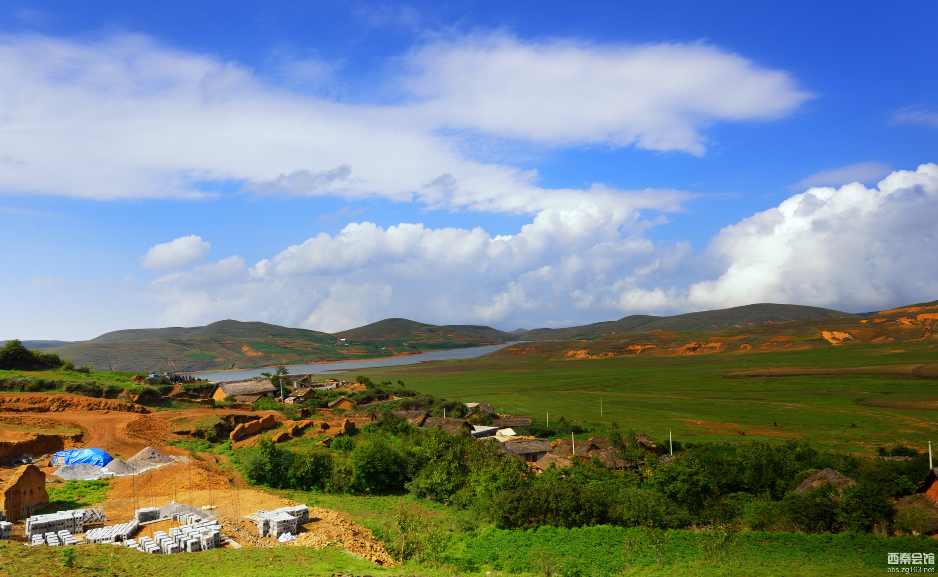 《流淌的风景_昭通跳蹬河畔》-西秦会馆 - 自贡在线